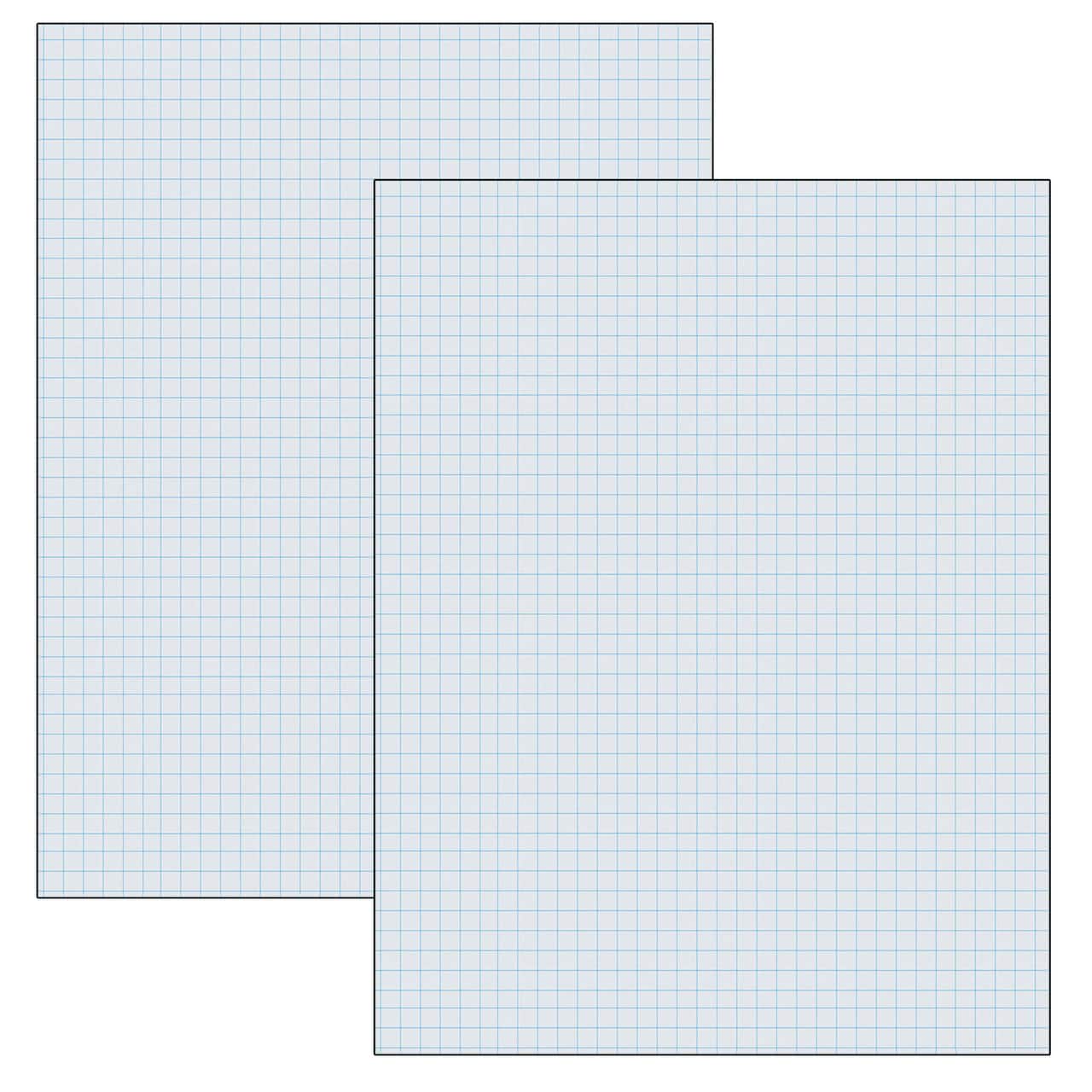 Pacon® White 1/4" Graphing Paper, 2 Packs of 500